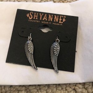 Silver Shyanne Wing Earrings (NWT)